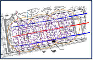 Figure 5, Final Horizontal AS/SVE Well Layout